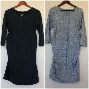 TWO Target Maternity Knit Bodycon Dresses